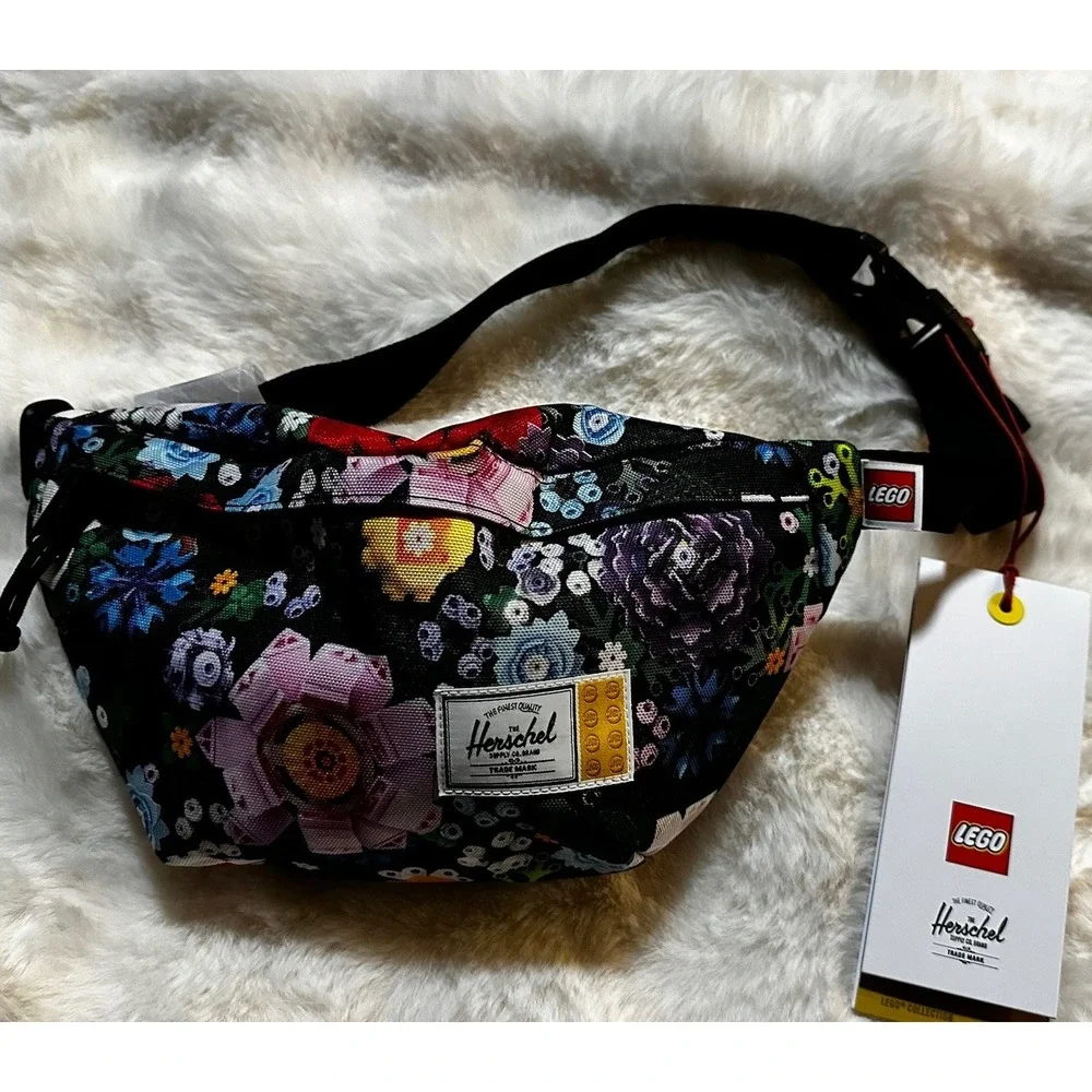 NWT Botanical Collection LEGO Herschel CLASSIC HIP PACK‎ /GARDEN FLORAL.